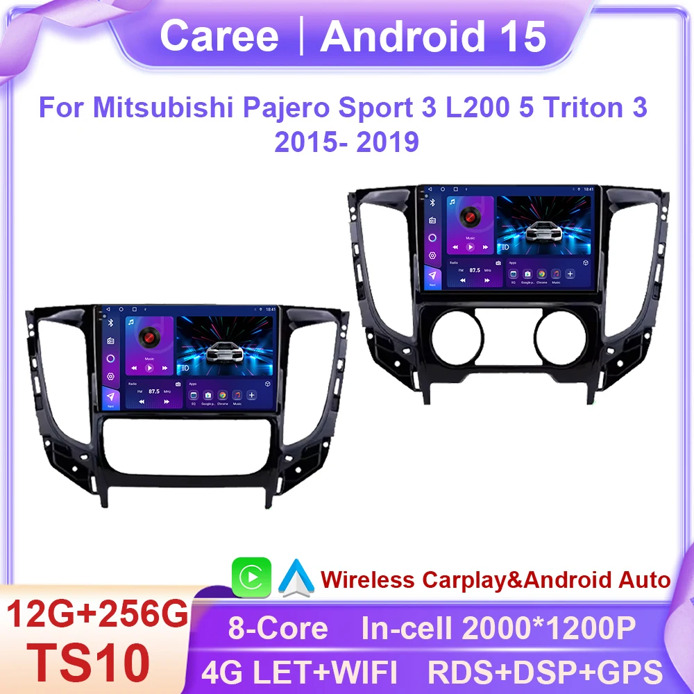 Car Radio Carplay For Mitsubishi Pajero Sport 3 L200 5 Triton 3 2015- 2019 GPS Navigation Android Auto 5G Wifi Stereo No 2din BT
Car Radio Carplay For Mitsubishi Pajero Sport 3 L200 5 Triton 3 2015- 2019 GPS Navigation Android Auto 5G Wifi Stereo No 2din BT