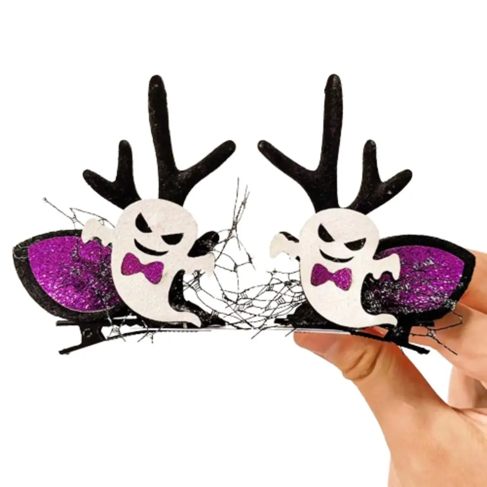 Pumpkin Ghost Deer Antlers Halloween Hair Clips Dark Style Fun Children Barrettes Cute Fashion Double Ponytail Side Clip
Pumpkin Ghost Deer Antlers Halloween Hair Clips Dark Style Fun Children Barrettes Cute Fashion Double Ponytail Side Clip