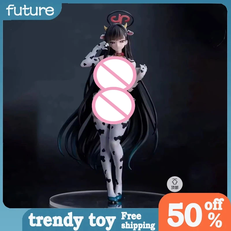 Фигурка Blue Archive Цукацуки Рио в сексуальном костюме коровы, 28 см, коллекционная модель из ПВХ, украшение для рабочего стола, праздничный подарок, детская игрушка
Фигурка Blue Archive Цукацуки Рио в сексуальном костюме коровы, 28 см, коллекционная модель из ПВХ, украшение для рабочего стола, праздничный подарок, детская игрушка