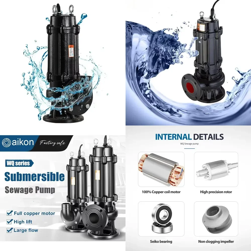 Pump Price 5hp Drainage Wq 6 Inch Dewatering Submersible Sewage Grinder Pump With Cutter for Waste Water
Pump Price 5hp Drainage Wq 6 Inch Dewatering Submersible Sewage Grinder Pump With Cutter for Waste Water