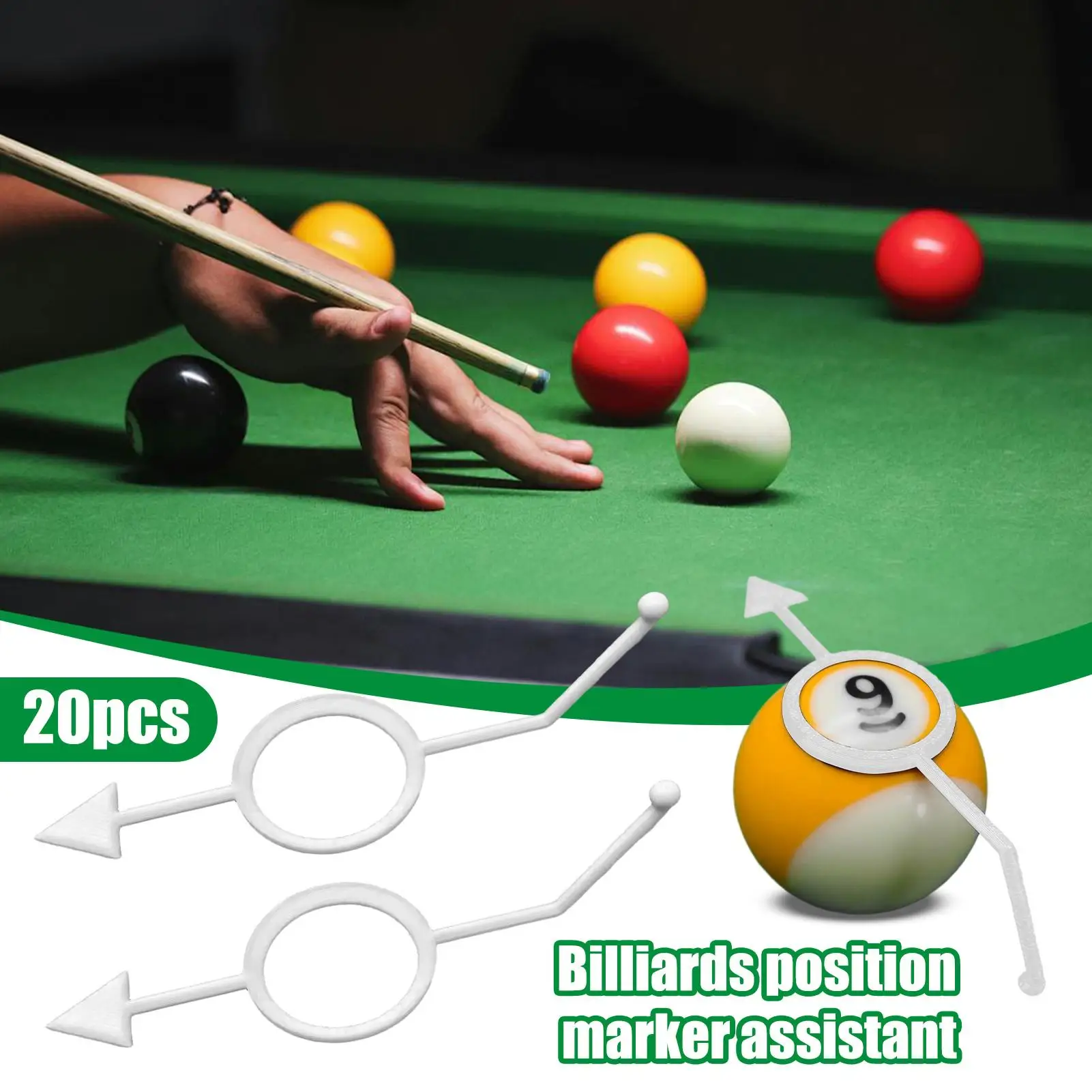 Pool Billiards Aiming Aid Random Color Precision Pool Ball Guide 20 Pieces Billiards Aiming Aids Trainer For Adults
Pool Billiards Aiming Aid Random Color Precision Pool Ball Guide 20 Pieces Billiards Aiming Aids Trainer For Adults