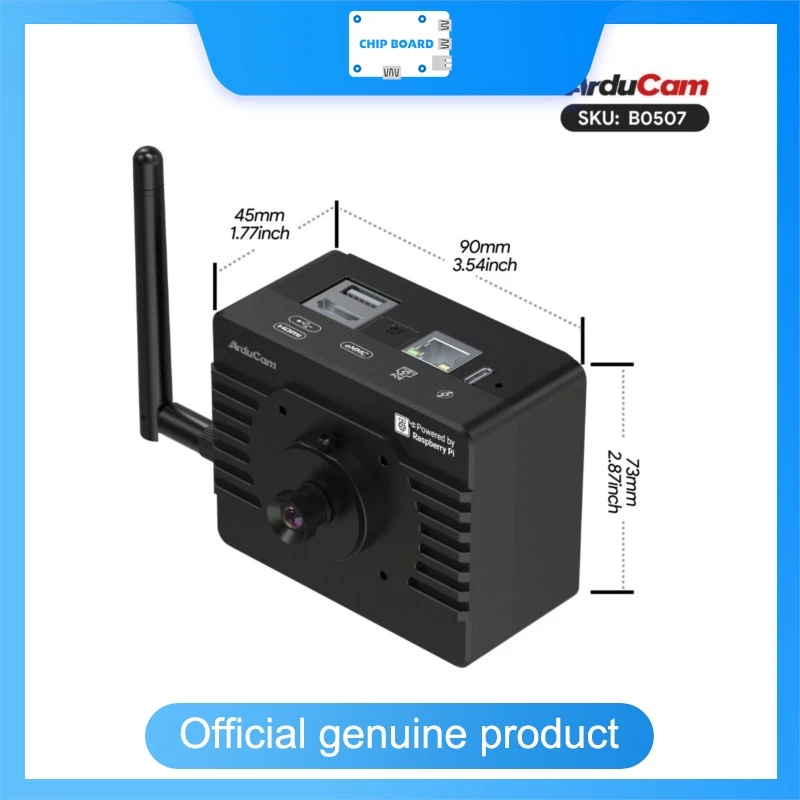 ArducamKingKongRaspberryPiCM4AICameraSetAllinOneModuleKit chip board store