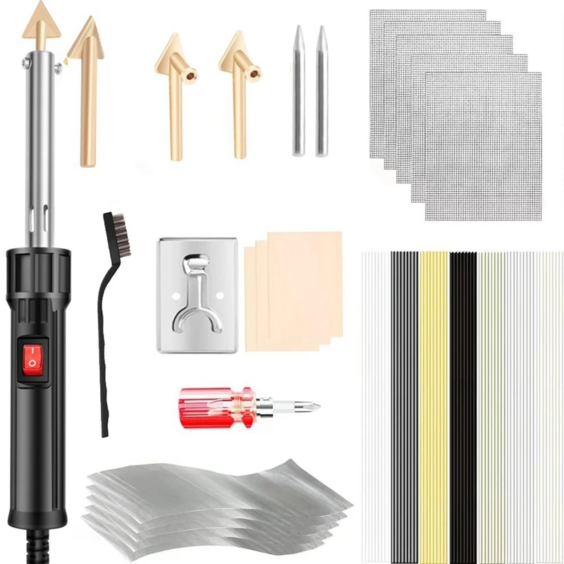 150W Plastic Welding Kit Electric Soldering Iron Household Welding Tools Automobile Bumper Maintenance Tools
150W Plastic Welding Kit Electric Soldering Iron Household Welding Tools Automobile Bumper Maintenance Tools