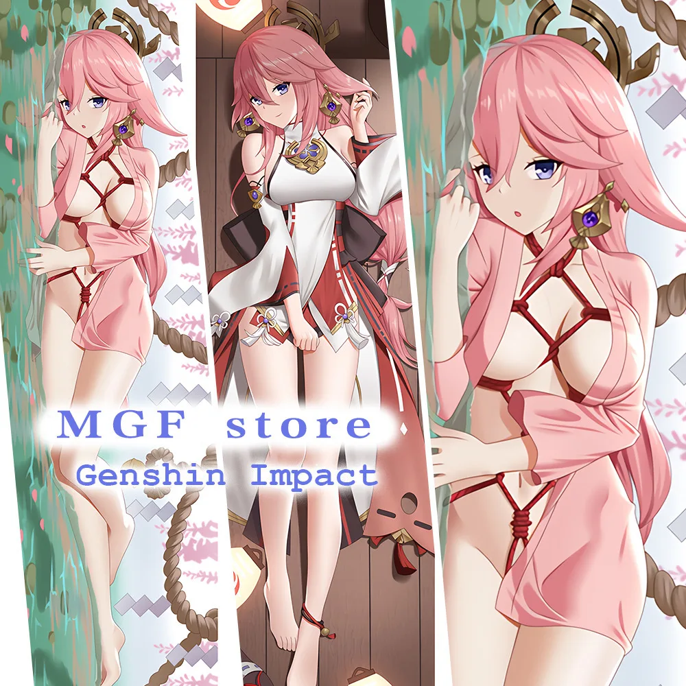 Аниме Genshin Impact Beauty Body наволочка Yae Miko Косплей двустороннее постельное белье Dakimakura Диван Декор для дома
Аниме Genshin Impact Beauty Body наволочка Yae Miko Косплей двустороннее постельное белье Dakimakura Диван Декор для дома