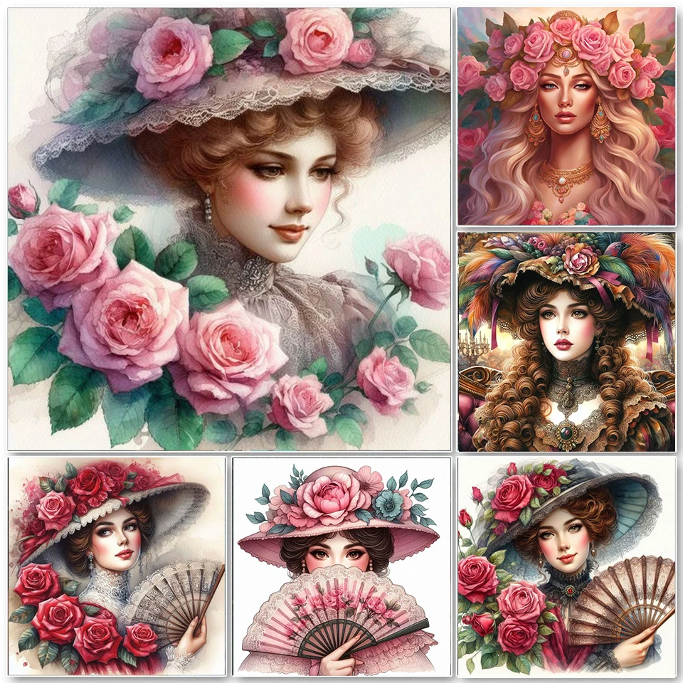 5D DIY Cartoon Diamond Painting Kit Woman Cross Embroidery Flower Handmade Diamond Mosaic Art Gift Home Decoration
5D DIY Cartoon Diamond Painting Kit Woman Cross Embroidery Flower Handmade Diamond Mosaic Art Gift Home Decoration