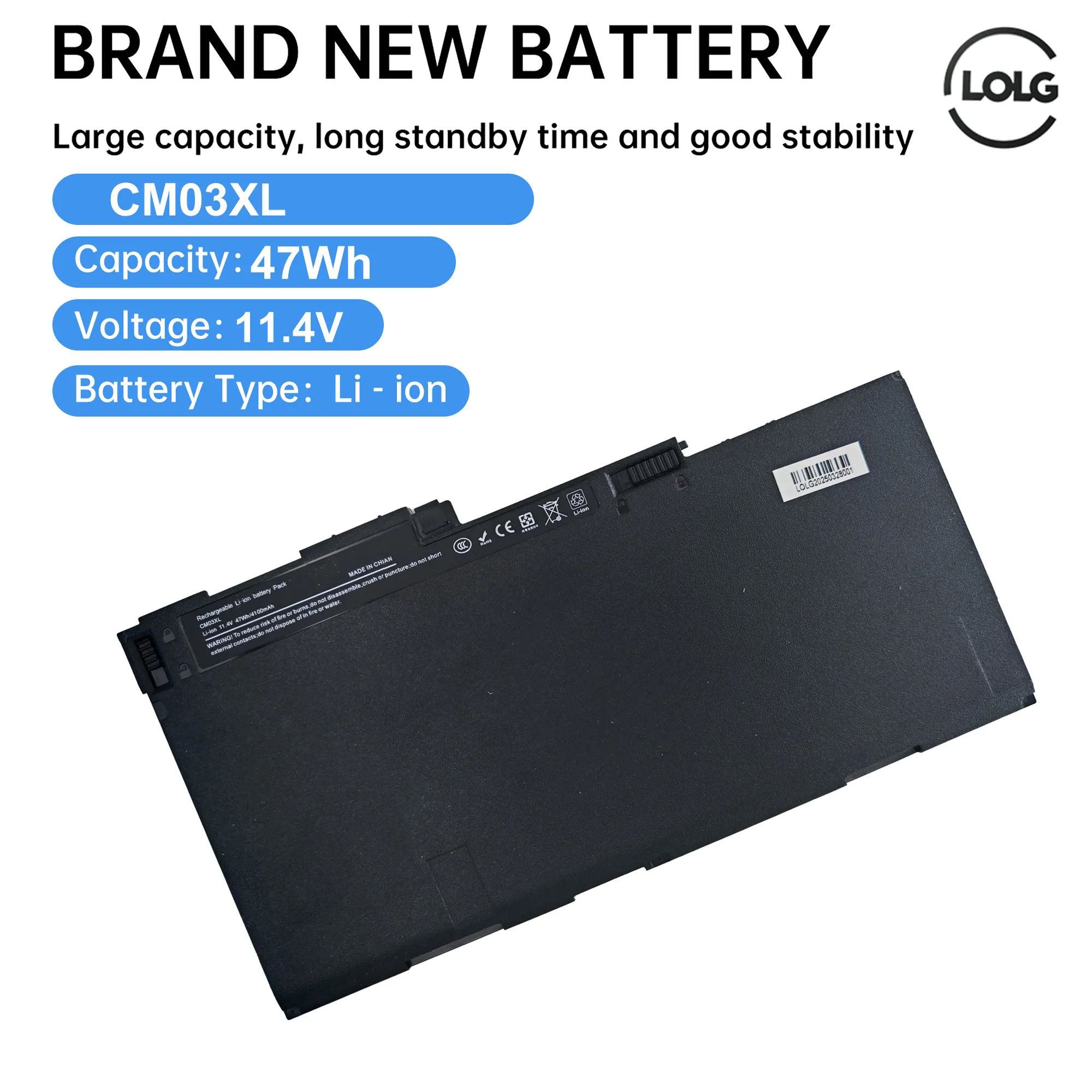Аккумулятор для ноутбука HP EliteBook 740 745 750 755 840 845 850 855 G1 G2 серии CO06XL 716724-421 717376-001
Аккумулятор для ноутбука HP EliteBook 740 745 750 755 840 845 850 855 G1 G2 серии CO06XL 716724-421 717376-001