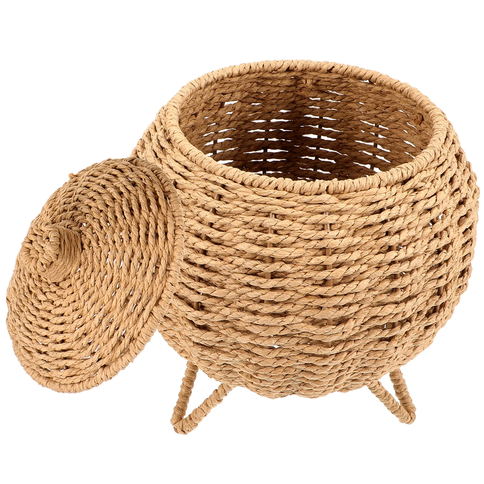 Lid Round Holder Multi function Fruit Household Storage Supply Retro Style Daily Use Fruit Basket Wear resistant
Lid Round Holder Multi function Fruit Household Storage Supply Retro Style Daily Use Fruit Basket Wear resistant
