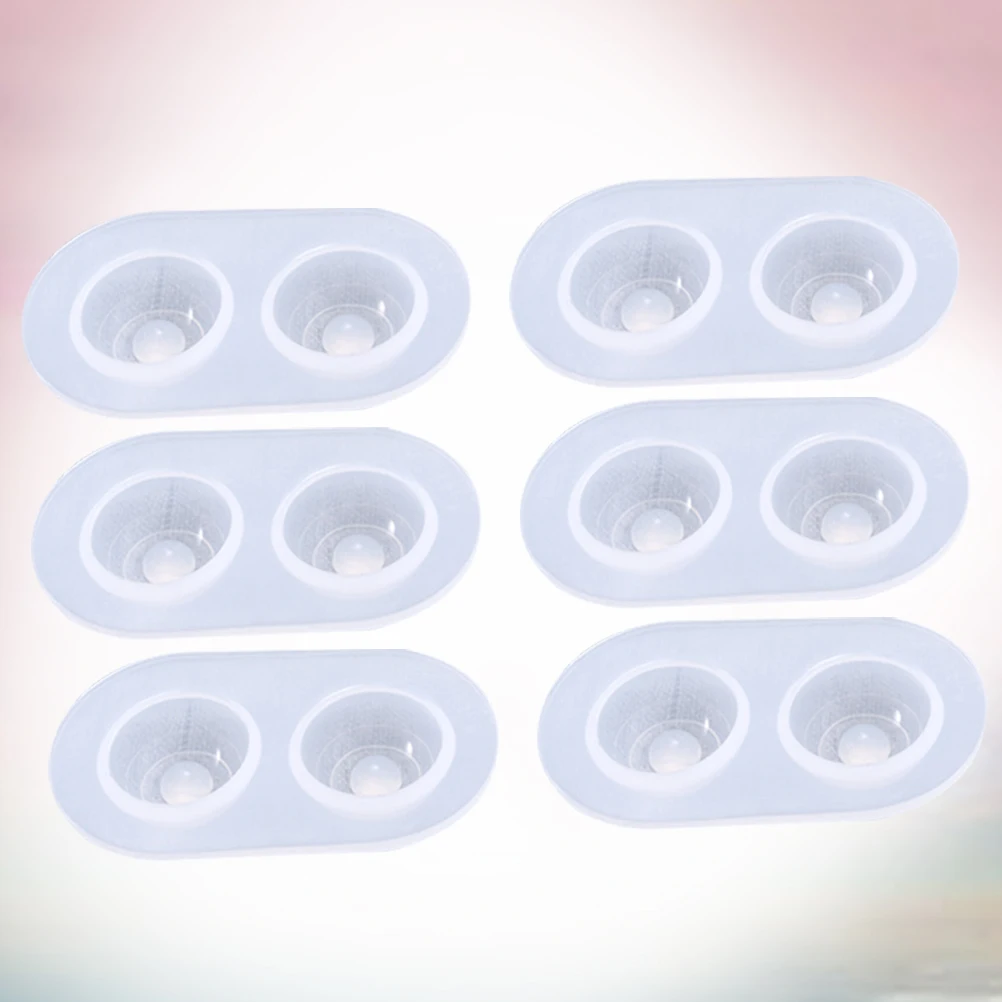 6PCS Molds Bracelet Craft DIY Silicone Casting Eyeball Pendants Jewelry Making Molds Tools Resin Jewelry Gifts
6PCS Molds Bracelet Craft DIY Silicone Casting Eyeball Pendants Jewelry Making Molds Tools Resin Jewelry Gifts