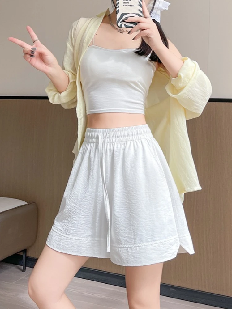 2026 New Summer Shorts Women Thin Quick-dry Breathable Elastic Waist Short Pants Women Casual Loose High Waist Drawstring Shorts
2026 New Summer Shorts Women Thin Quick-dry Breathable Elastic Waist Short Pants Women Casual Loose High Waist Drawstring Shorts