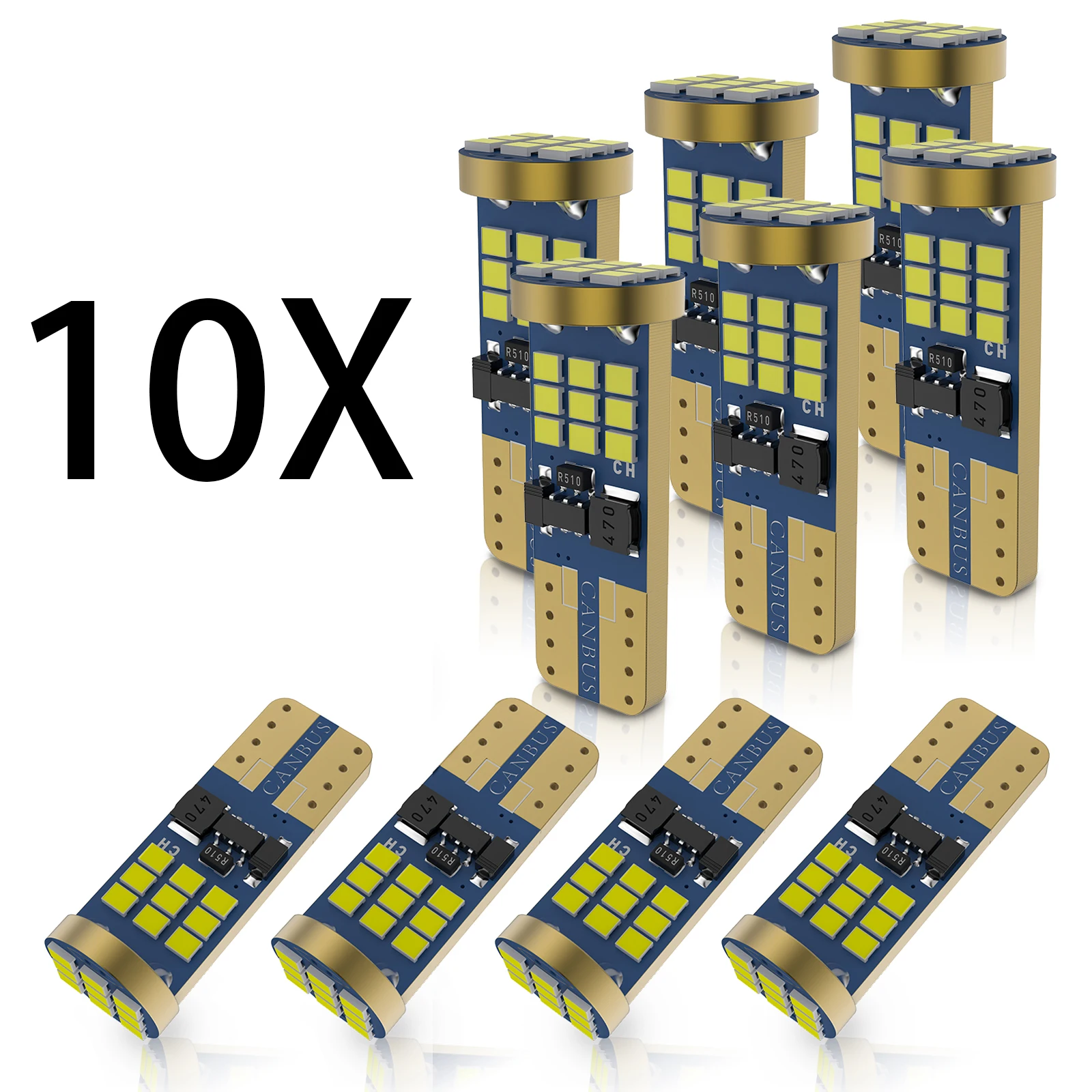 2/10pcs T10 W5W LED Light 194 168 Socket Canbus No Error For Car Interior Replace Bulb 12V Dome Lamp Reading Parking White 6000K
2/10pcs T10 W5W LED Light 194 168 Socket Canbus No Error For Car Interior Replace Bulb 12V Dome Lamp Reading Parking White 6000K