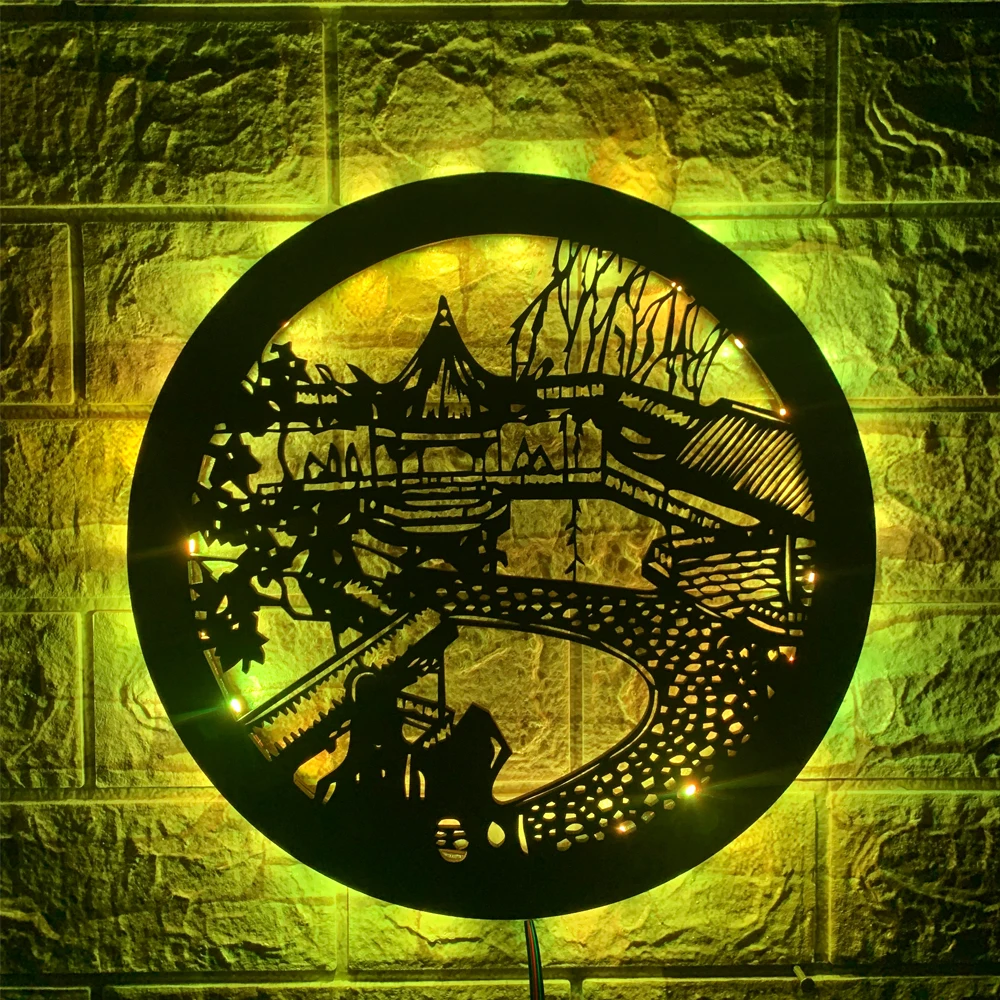 ZK50 Creative Chinese Garden LED Wall Lamp Home Decoration Background Wall Night Light USB Remote Control Lighting 16 Colors
ZK50 Creative Chinese Garden LED Wall Lamp Home Decoration Background Wall Night Light USB Remote Control Lighting 16 Colors