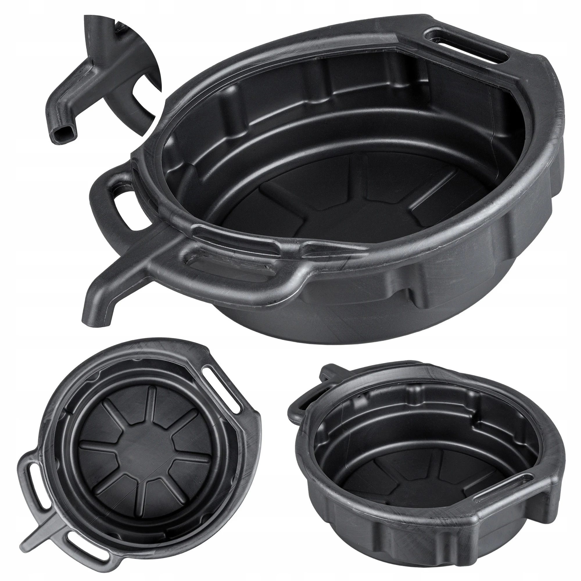 Thickened Plastic Oil Basin Waste Engine Oil Collector Tank Universal Drain Pan Car Repair Waste Oil Drain Pan 10L 15L
Thickened Plastic Oil Basin Waste Engine Oil Collector Tank Universal Drain Pan Car Repair Waste Oil Drain Pan 10L 15L
