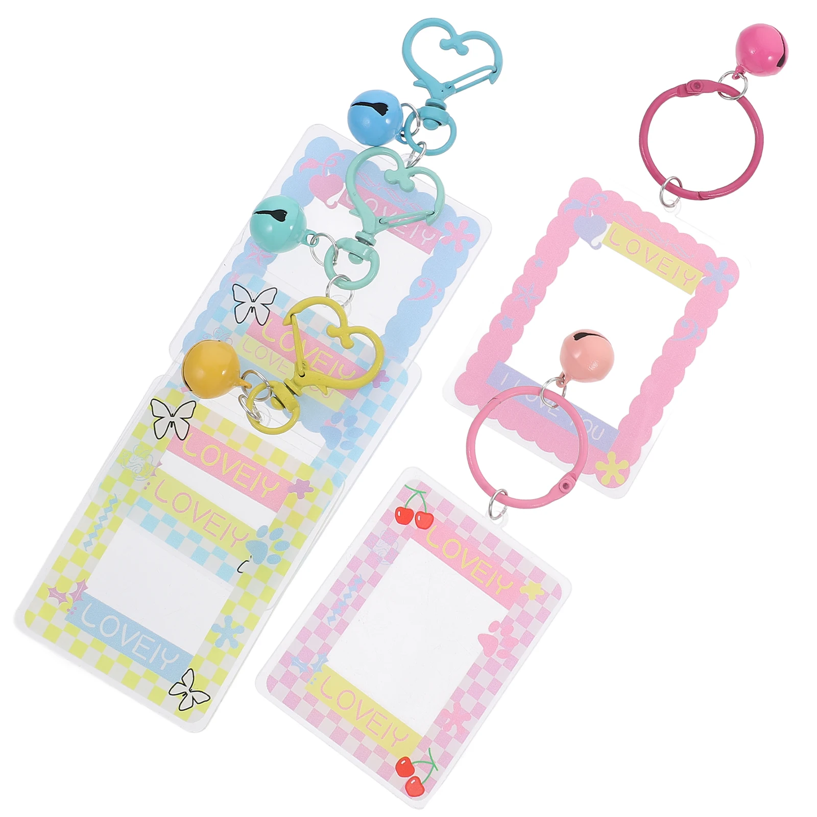 5pcs Photo Frame Keychains Lightweight Portable DIY Sticker Car Decorative Hanging Bag Pendants Backpack Accessories Cartoon
5pcs Photo Frame Keychains Lightweight Portable DIY Sticker Car Decorative Hanging Bag Pendants Backpack Accessories Cartoon