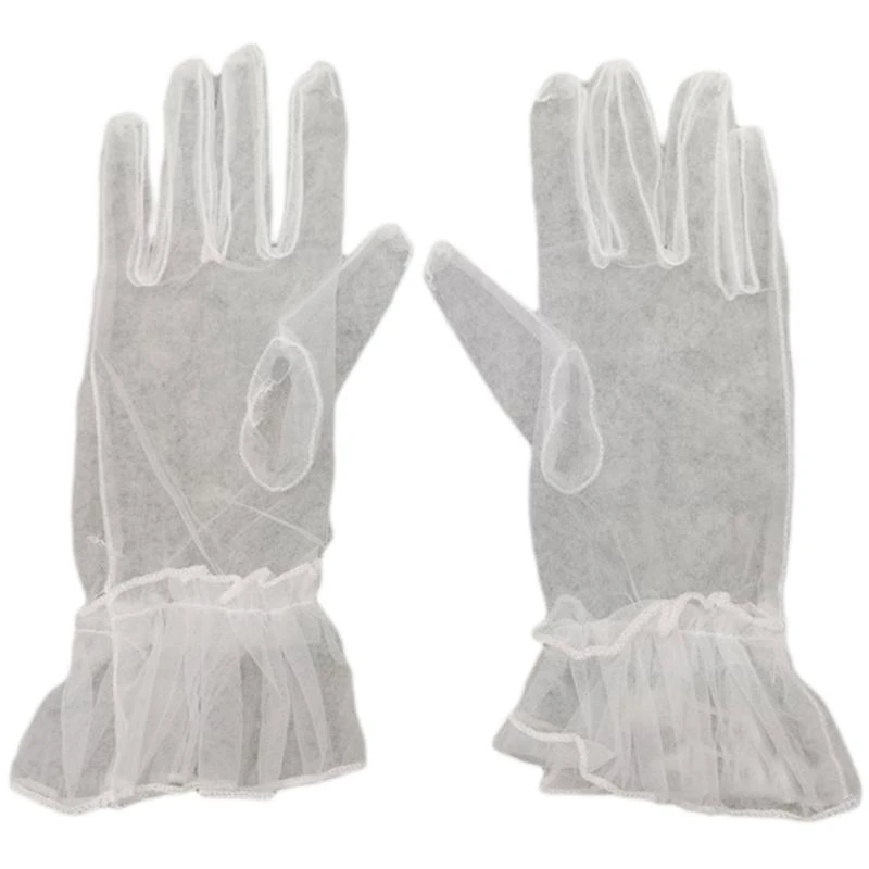652F Stylish Short Gloves Full Finger Gloves Wrist Length Short Gloves Tulle Gloves Party Gloves for Prom Party Parties
652F Stylish Short Gloves Full Finger Gloves Wrist Length Short Gloves Tulle Gloves Party Gloves for Prom Party Parties