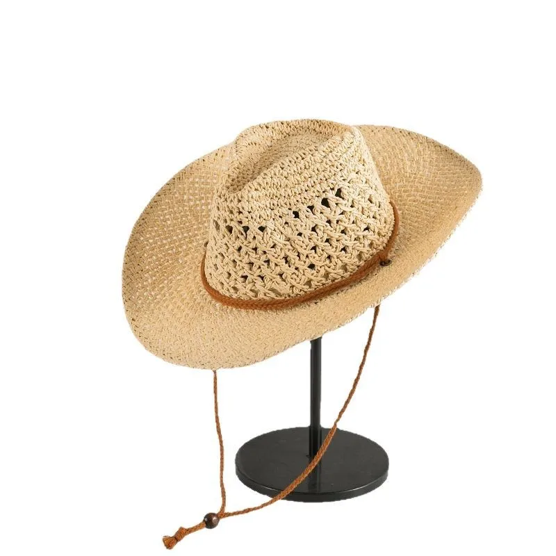 Western denim handmade straw top women's outdoor beach sun protection sun hat retro hat men
Western denim handmade straw top women's outdoor beach sun protection sun hat retro hat men