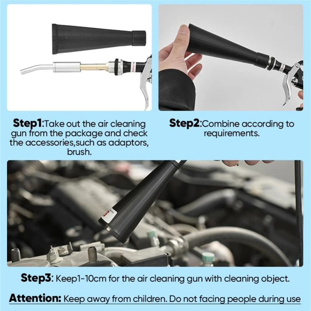 Пневматический инструмент для автомобилей и дома, как показано на фото, с высоким давлением, сменными насадками и соединителями, подходит для большинства компрессоров.
Пневматический инструмент для автомобилей и дома, как показано на фото, с высоким давлением, сменными насадками и соединителями, подходит для большинства компрессоров.