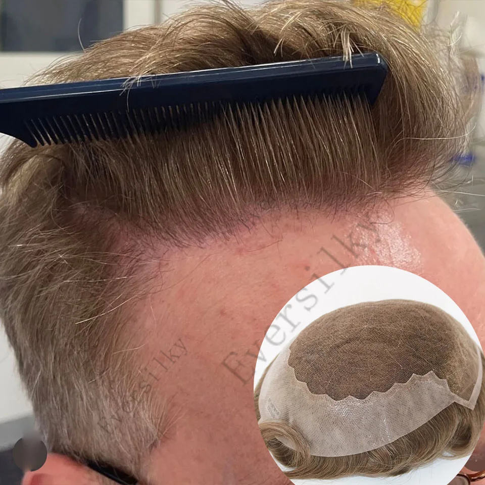 Ash Brown Blonde Undetectable Q6 Lace&Thin PU Durable Men's Toupee Grey Black 1B65 1B50 1B80 Human Hair Bleach Knots System Pros
Ash Brown Blonde Undetectable Q6 Lace&Thin PU Durable Men's Toupee Grey Black 1B65 1B50 1B80 Human Hair Bleach Knots System Pros