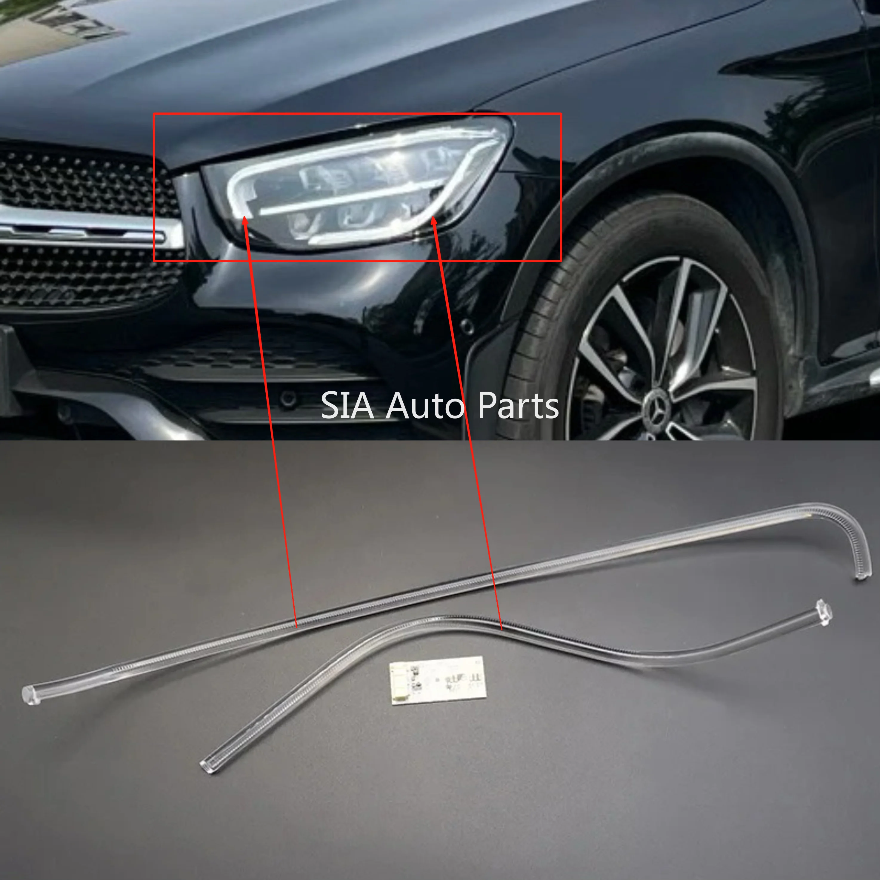 For Mercedes-Benz GLC W253 2020-2023 Light Source Chip White Ballast Module Car DRL CHIP Conduit Strip LED US EU Angel Eye
For Mercedes-Benz GLC W253 2020-2023 Light Source Chip White Ballast Module Car DRL CHIP Conduit Strip LED US EU Angel Eye