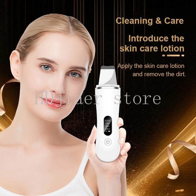 24KHz Ultrasonic Skin Deep Exfoliation Electric Ultrasonic Skin Scrubber
24KHz Ultrasonic Skin Deep Exfoliation Electric Ultrasonic Skin Scrubber