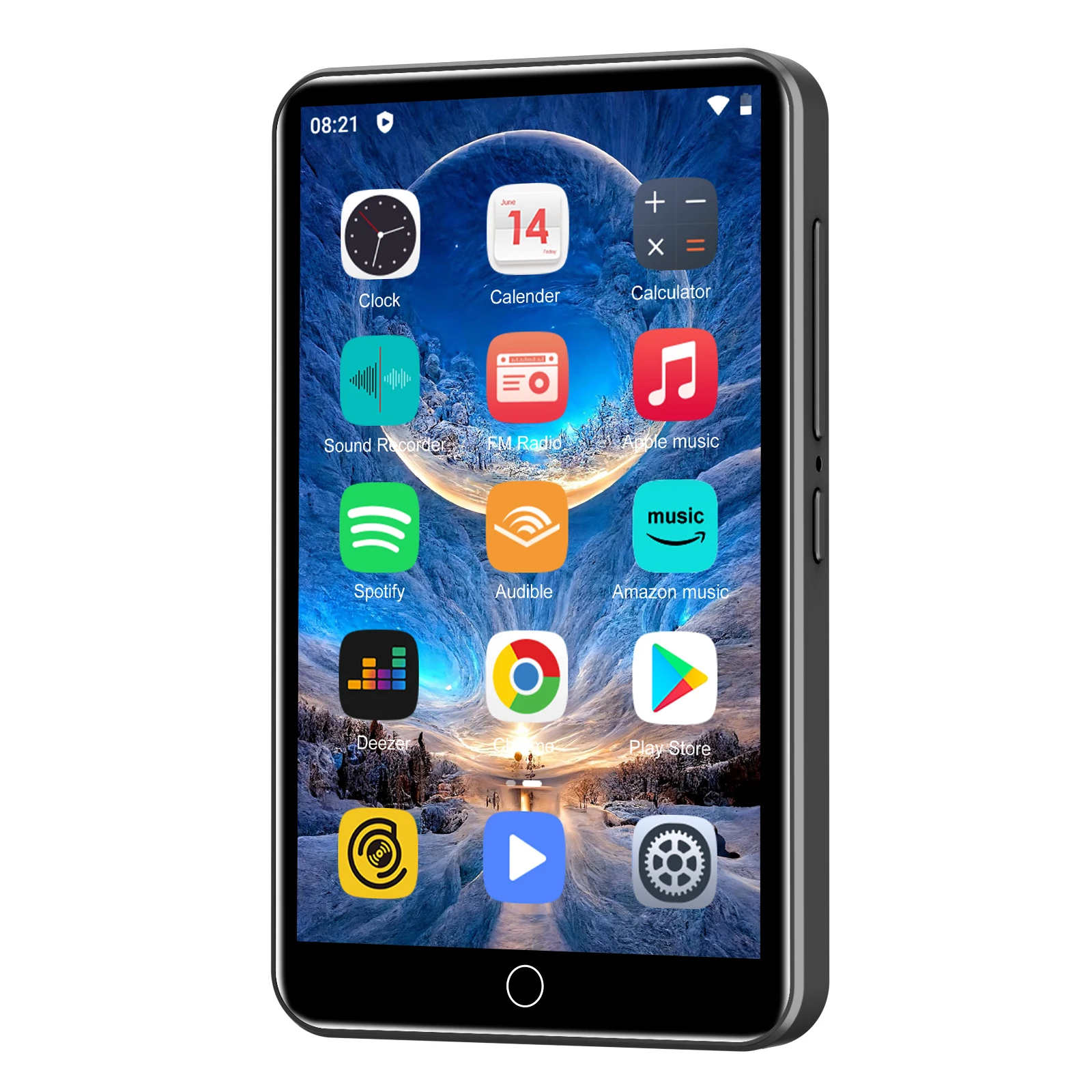 ZAQE MP3 player supports Bluetooth and WiFi, MP3 MP4 player supports Spotify Audible、Pandora, Up to 512 GB
ZAQE MP3 player supports Bluetooth and WiFi, MP3 MP4 player supports Spotify Audible、Pandora, Up to 512 GB