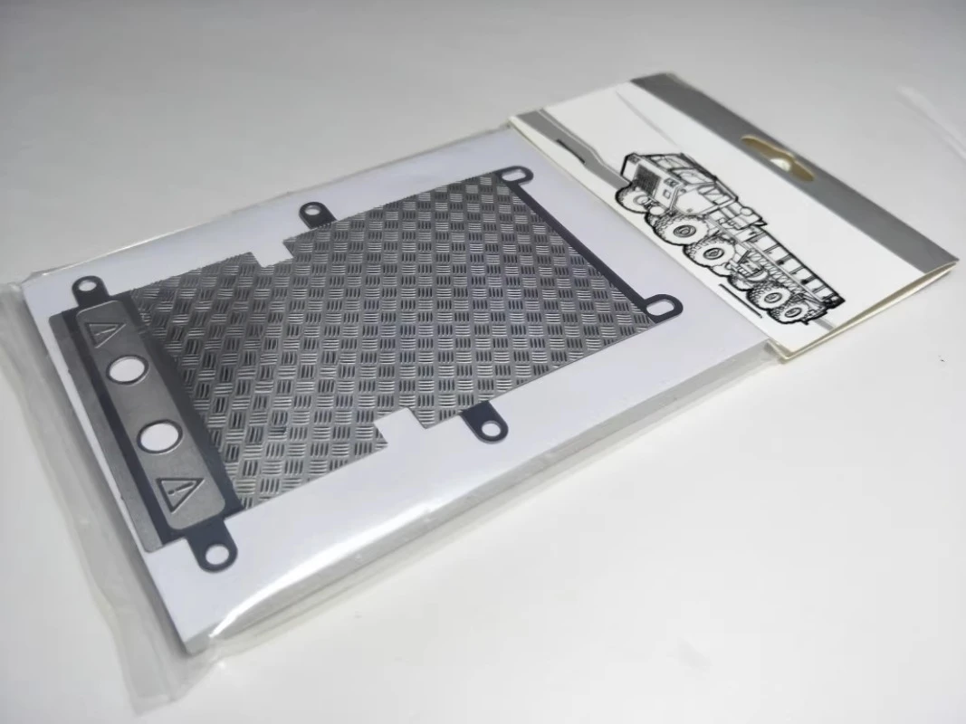 Metal Anti-slip Plate New Non-slip Mark Decorative Panel for 1/14 Tamiya RC Truck Trailer Tipper MAN 56325 DIY Upgrade Parts
Metal Anti-slip Plate New Non-slip Mark Decorative Panel for 1/14 Tamiya RC Truck Trailer Tipper MAN 56325 DIY Upgrade Parts
