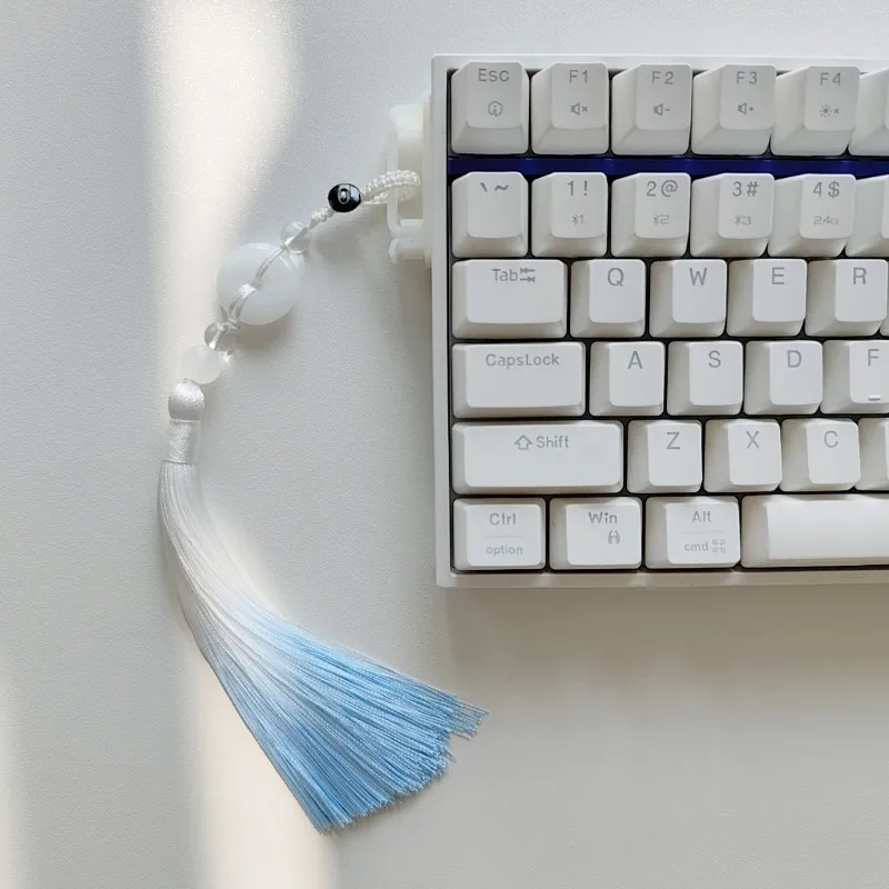 Wooting Keyboard Ribbon Custom Ping Buckle Tassels DIY Ribbon Handmade Pendant Mechanical Keyboard Accessory Decoration Ribbon
Wooting Keyboard Ribbon Custom Ping Buckle Tassels DIY Ribbon Handmade Pendant Mechanical Keyboard Accessory Decoration Ribbon