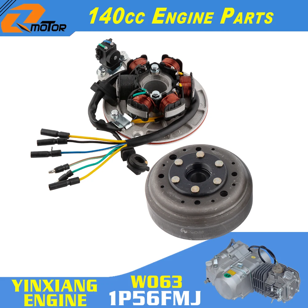 YX 140 140cc Магнитный статор с фотоэлементами для двигателя YinXiang 1P56FMJ W063 140 KAYO ESB xbikes Apollo Rusi SSR SDG внедорожник
YX 140 140cc Магнитный статор с фотоэлементами для двигателя YinXiang 1P56FMJ W063 140 KAYO ESB xbikes Apollo Rusi SSR SDG внедорожник