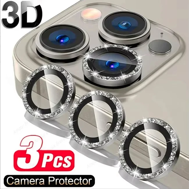Metal Camera Lens Protector For iPhone 16 15 11 12 13 14 Pro Max 15 Plus Glitter Lens Glass For iPhone 15 16 Pro Max Accessories
Metal Camera Lens Protector For iPhone 16 15 11 12 13 14 Pro Max 15 Plus Glitter Lens Glass For iPhone 15 16 Pro Max Accessories