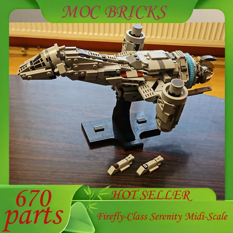 Настроить 670, детали, серия космического корабля, светлячок-класс, Serenity, масштабная модель миди, рождественская головоломка, сделай сам, сборка на день рождения, игрушки, подарки
Настроить 670, детали, серия космического корабля, светлячок-класс, Serenity, масштабная модель миди, рождественская головоломка, сделай сам, сборка на день рождения, игрушки, подарки