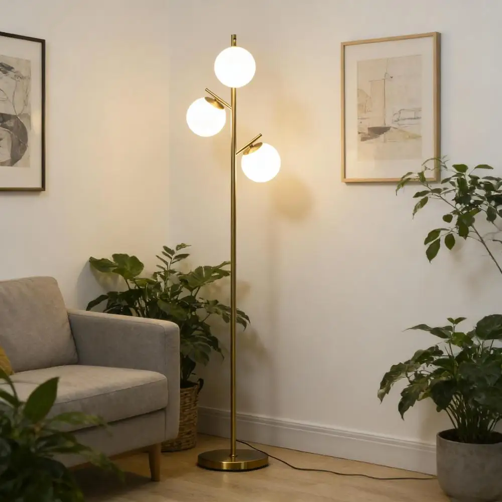 Standing Tree Lamp 3-Light Floor Lamp Modern Indoor Lighting
Standing Tree Lamp 3-Light Floor Lamp Modern Indoor Lighting