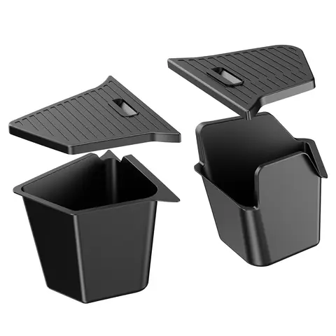 Organisateur de coffre pour Tesla modèle Y Juniper, boîte de rangement latérale, organisateur de démarrage, tapis TPE floqué, Anti-salissure, accessoires de voyage pour voiture 2025