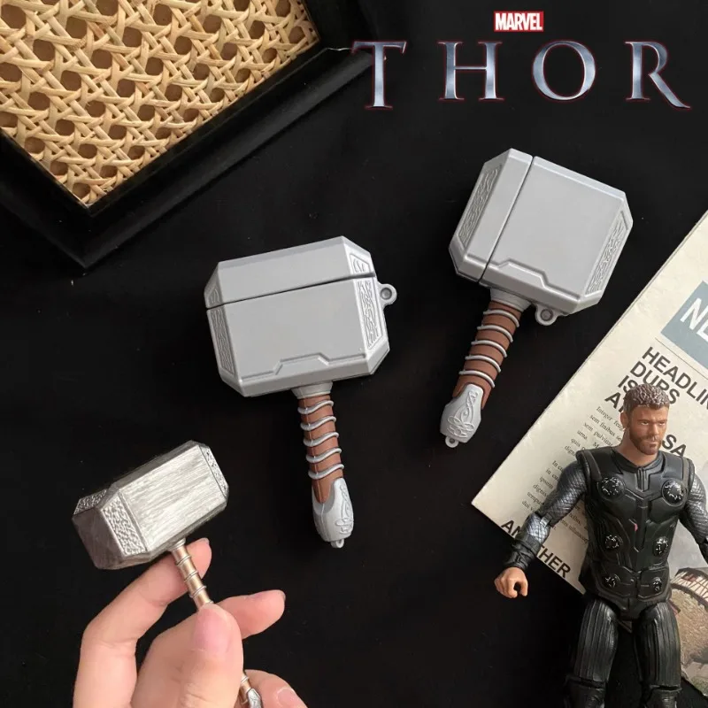 Marvel Thor Mjolnir Earphone Case Avengers The God of Thunder Airpods 1 2 3 Pro Apple Iphone Wireless Bluetooth Headphone Cover
Marvel Thor Mjolnir Earphone Case Avengers The God of Thunder Airpods 1 2 3 Pro Apple Iphone Wireless Bluetooth Headphone Cover