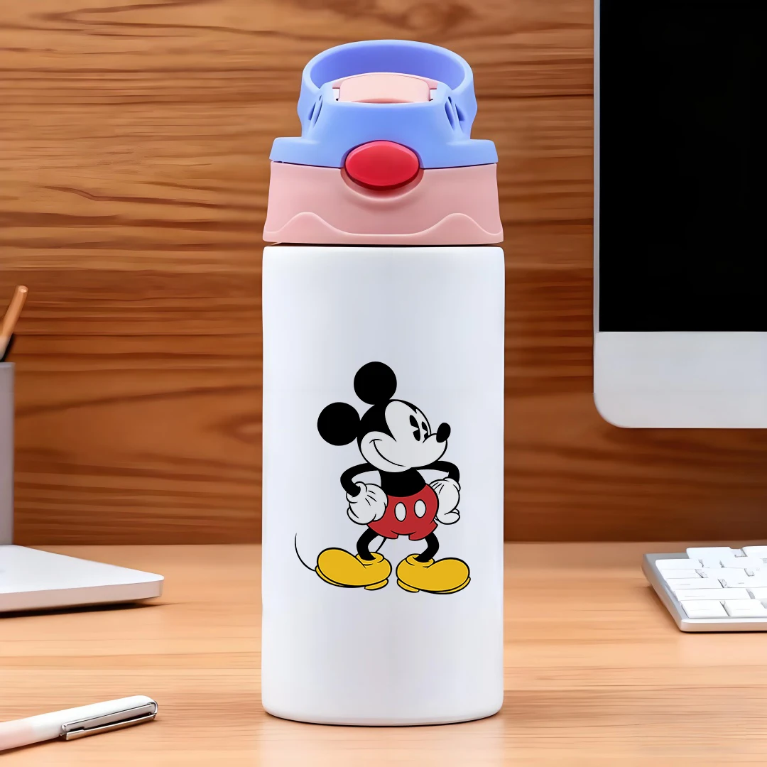 Disney Mickey Mouse Classic cartoon character 304 stainless steel cartoon straw cup children's water cup New Year gift
Disney Mickey Mouse Classic cartoon character 304 stainless steel cartoon straw cup children's water cup New Year gift