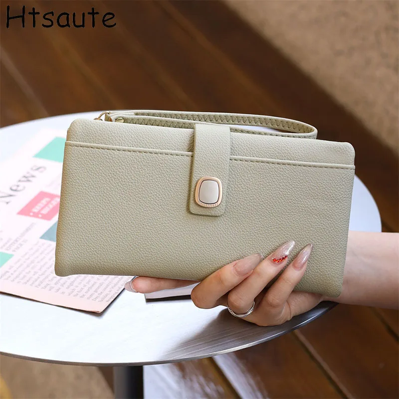 New Wallet Women's Long Korean Solid Color Purses Double Discount Multi Card Change Handbag billeteras coin purse Bag For Women
New Wallet Women's Long Korean Solid Color Purses Double Discount Multi Card Change Handbag billeteras coin purse Bag For Women