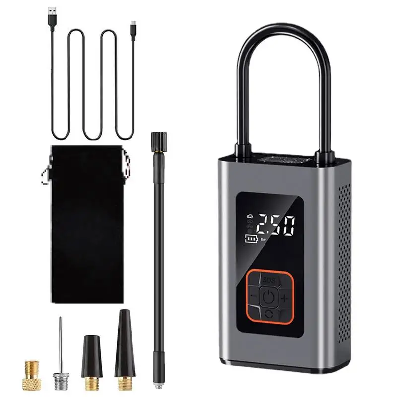 Electric Tire Inflator Pump Tire Air Compressor Electric Pump Automatic Shut-Off Air Pump Digital Cordless Tire Pump With
Electric Tire Inflator Pump Tire Air Compressor Electric Pump Automatic Shut-Off Air Pump Digital Cordless Tire Pump With