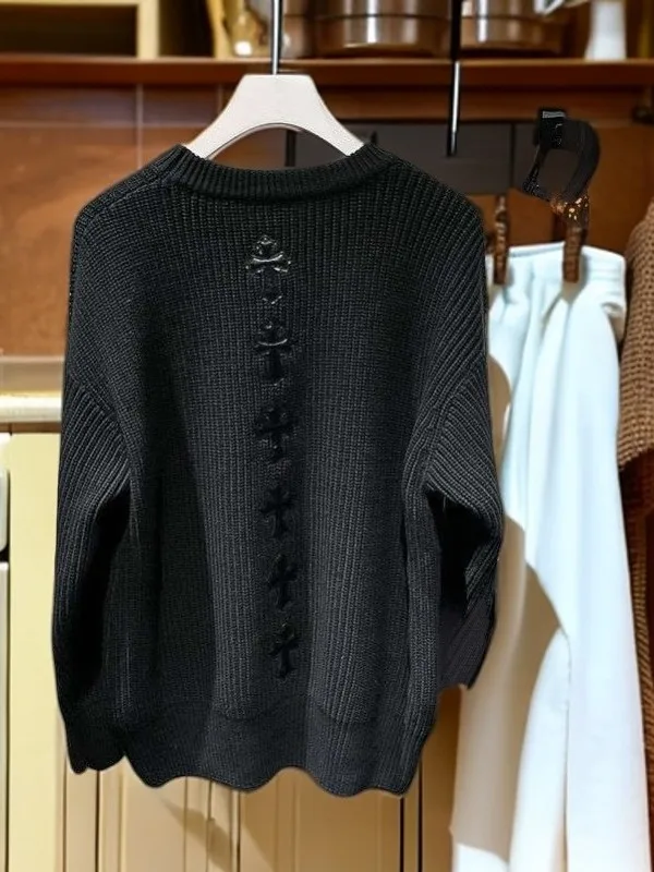Men's Casual Loose Knitted round Ne Sweater Faionable Comfortable All-Match High-End Feeling Overhead Polyester Fiber
Men's Casual Loose Knitted round Ne Sweater Faionable Comfortable All-Match High-End Feeling Overhead Polyester Fiber