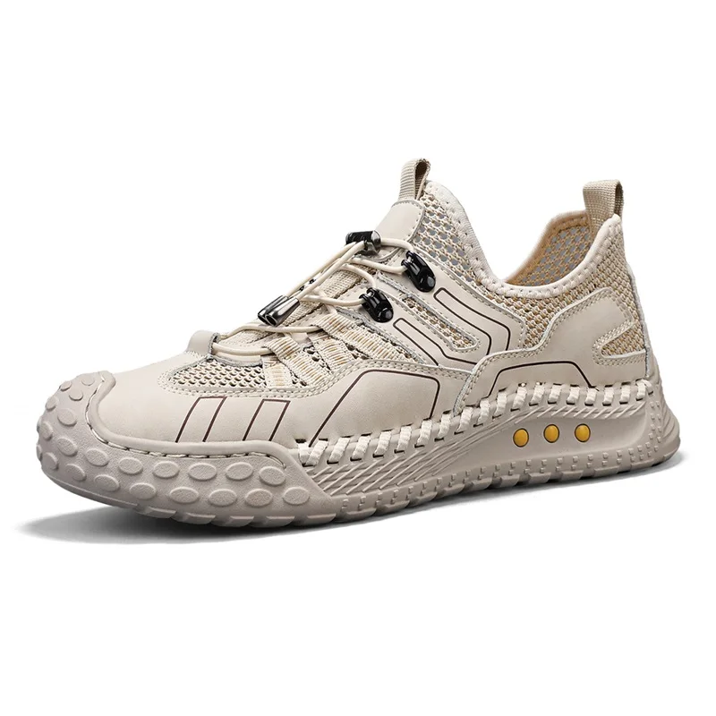 New Design Men's Hollow Out Breathable Running Shoes Lightweight Summer Casual Sports Sneakers
New Design Men's Hollow Out Breathable Running Shoes Lightweight Summer Casual Sports Sneakers