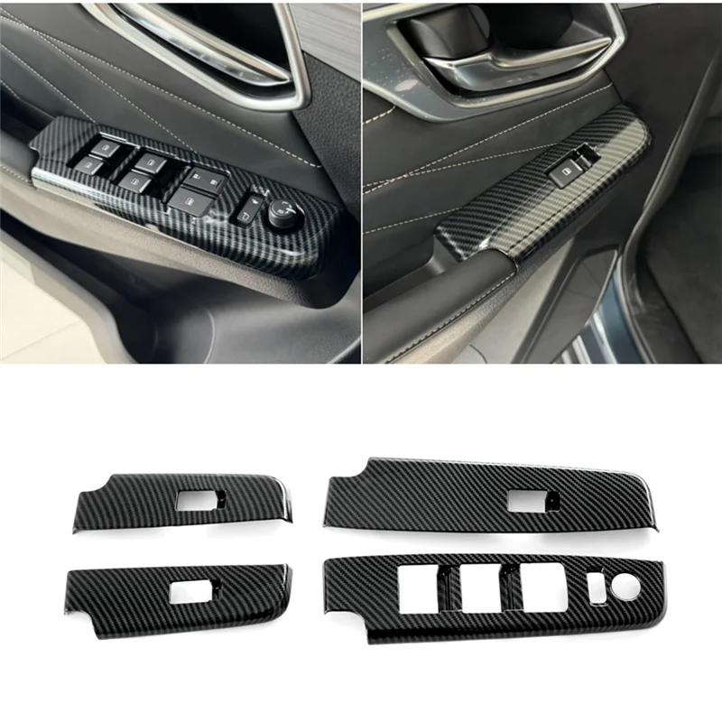 High Quality 4 Piece Car Power Window Switch Panel Cover Sticker Trim Interior Accessories ABS For Isuzu D-MAX DMAX 2023 2024 LH
High Quality 4 Piece Car Power Window Switch Panel Cover Sticker Trim Interior Accessories ABS For Isuzu D-MAX DMAX 2023 2024 LH