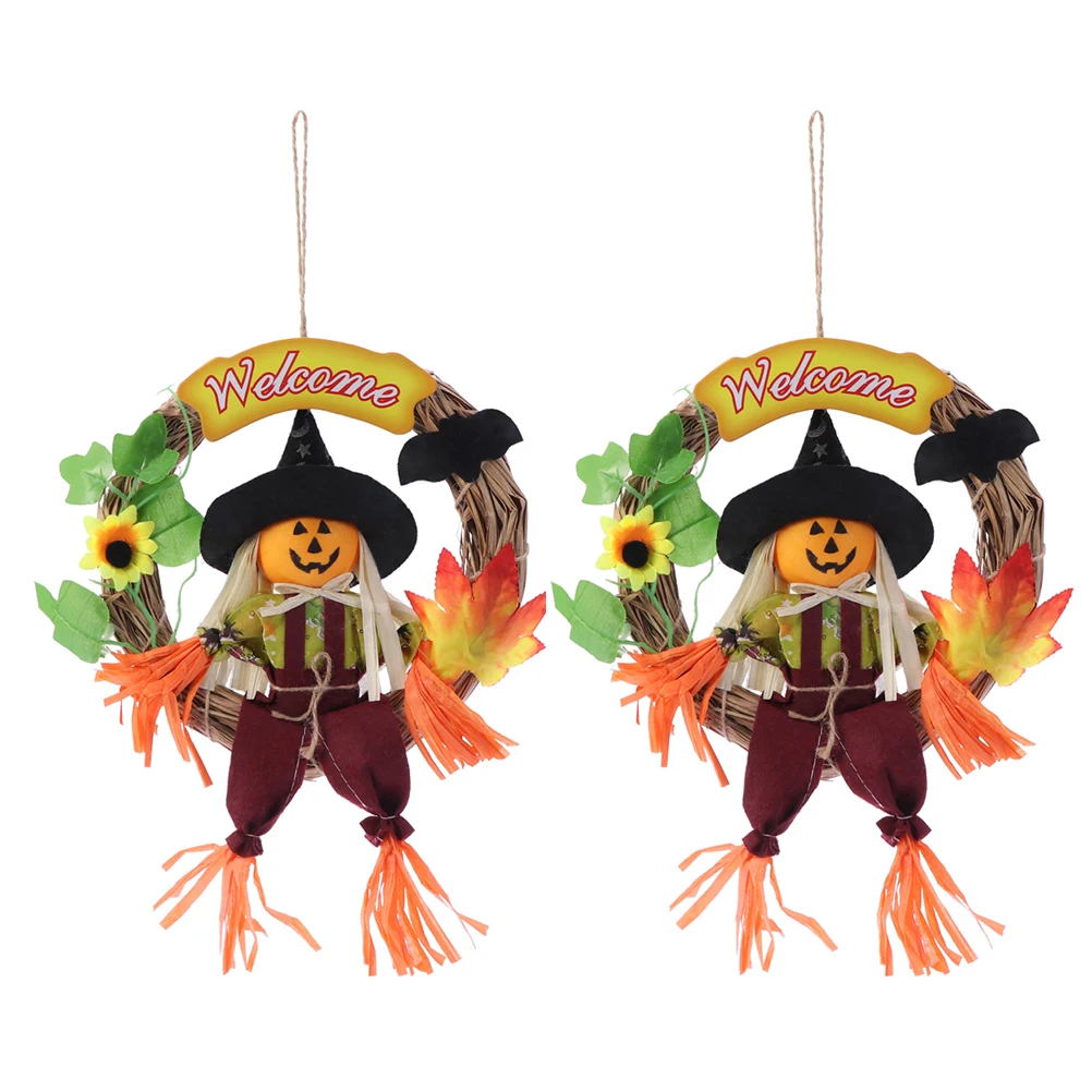 2 Pcs Smile Face Hanging Decor Durable Material Halloween Party Door nament Wreath Festive Atmosphere Wall Decoration
2 Pcs Smile Face Hanging Decor Durable Material Halloween Party Door nament Wreath Festive Atmosphere Wall Decoration