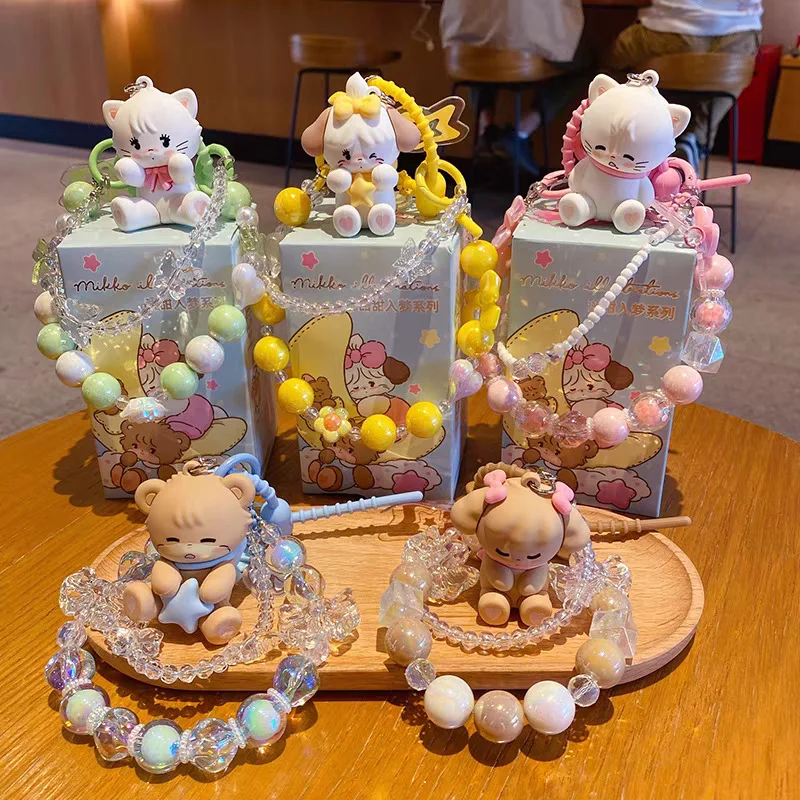 Mikko Sweet Dream Series Lanyard Blind Box Cute Cartoon Animal Figure Keychain Pendant Desktop Ornament Toy Gift For Girls
Mikko Sweet Dream Series Lanyard Blind Box Cute Cartoon Animal Figure Keychain Pendant Desktop Ornament Toy Gift For Girls