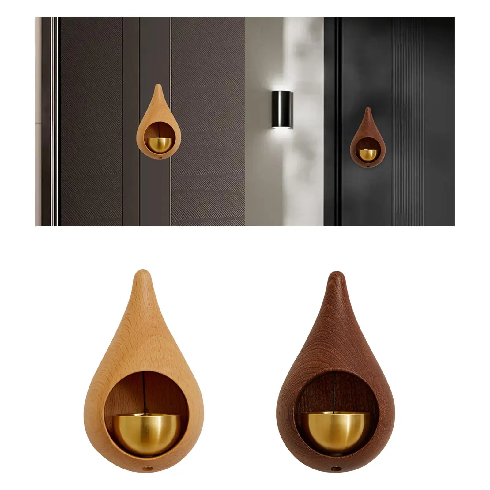 Shopkeepers Bell Wooden Door Bell Chime Small Ornament Welcome Wind Chime for Backyards Porches Stores, Entrance
Shopkeepers Bell Wooden Door Bell Chime Small Ornament Welcome Wind Chime for Backyards Porches Stores, Entrance