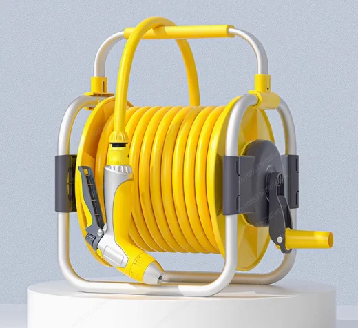 Garden Hose Reel, Portable, Plastic and Metal, Courtyard Use, Can be Carried by Hand or Hung on the Wall for Use
Garden Hose Reel, Portable, Plastic and Metal, Courtyard Use, Can be Carried by Hand or Hung on the Wall for Use