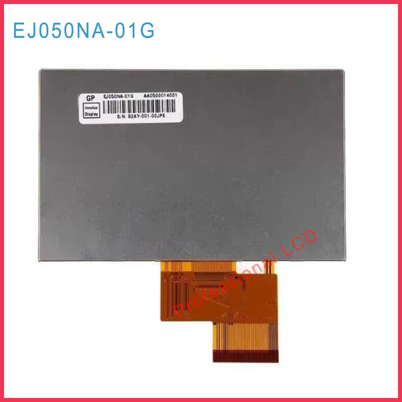 Original 5 Inch EJ050NA-01G TFT-LCD Car GPS LCD Display Screen Panel 800*480 50 Pin EJ050NA 01G
Original 5 Inch EJ050NA-01G TFT-LCD Car GPS LCD Display Screen Panel 800*480 50 Pin EJ050NA 01G