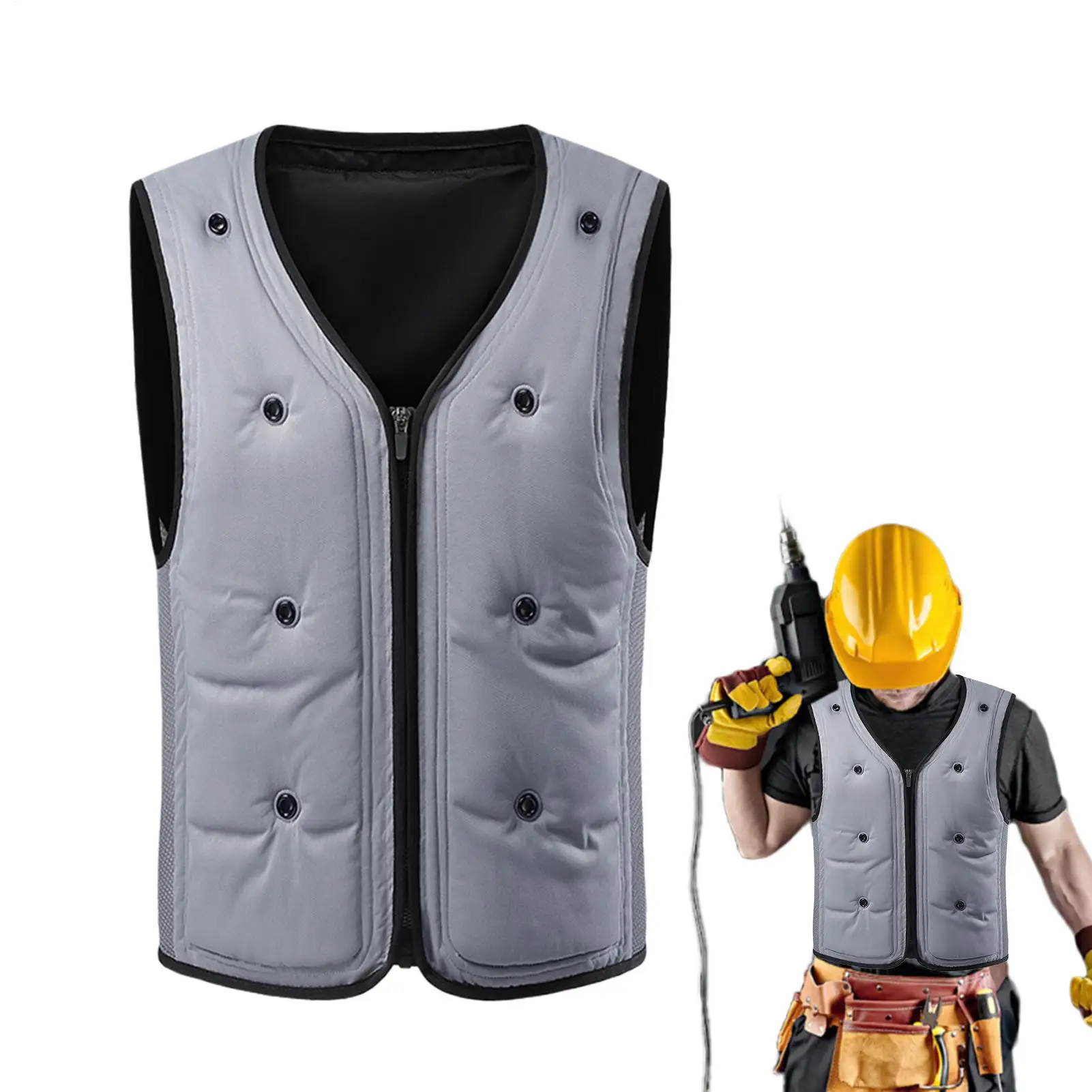 Охлаждающий жилет Легкий жилет со льдом Многоразовая одежда унисекс для взрослых для тренировок Велоспорт Бег Спорт на открытом воздухе Рыбалка Садоводство
Охлаждающий жилет Легкий жилет со льдом Многоразовая одежда унисекс для взрослых для тренировок Велоспорт Бег Спорт на открытом воздухе Рыбалка Садоводство