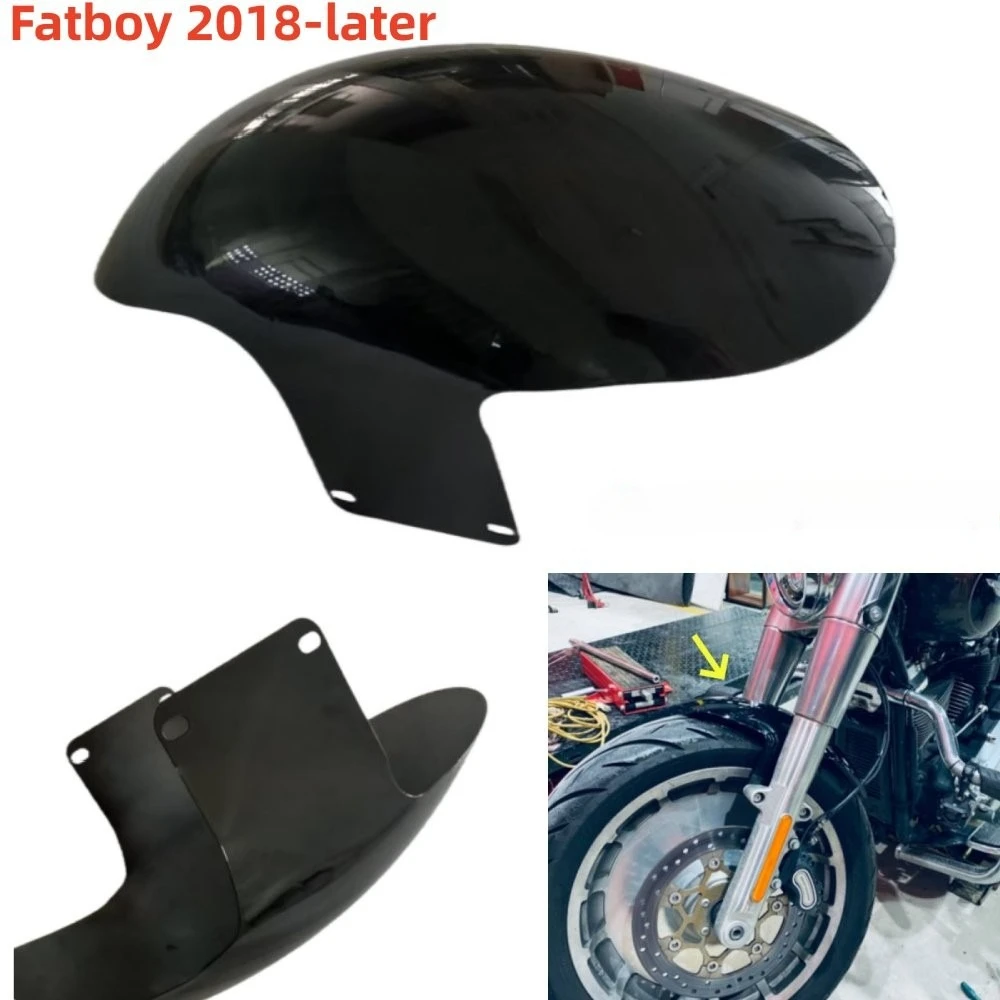Motorcycle Gloss Black Front Fender Mudguard Cover Protector fit For Harley Softail M8 Street Bob FXBB/S After 2018 year
Motorcycle Gloss Black Front Fender Mudguard Cover Protector fit For Harley Softail M8 Street Bob FXBB/S After 2018 year