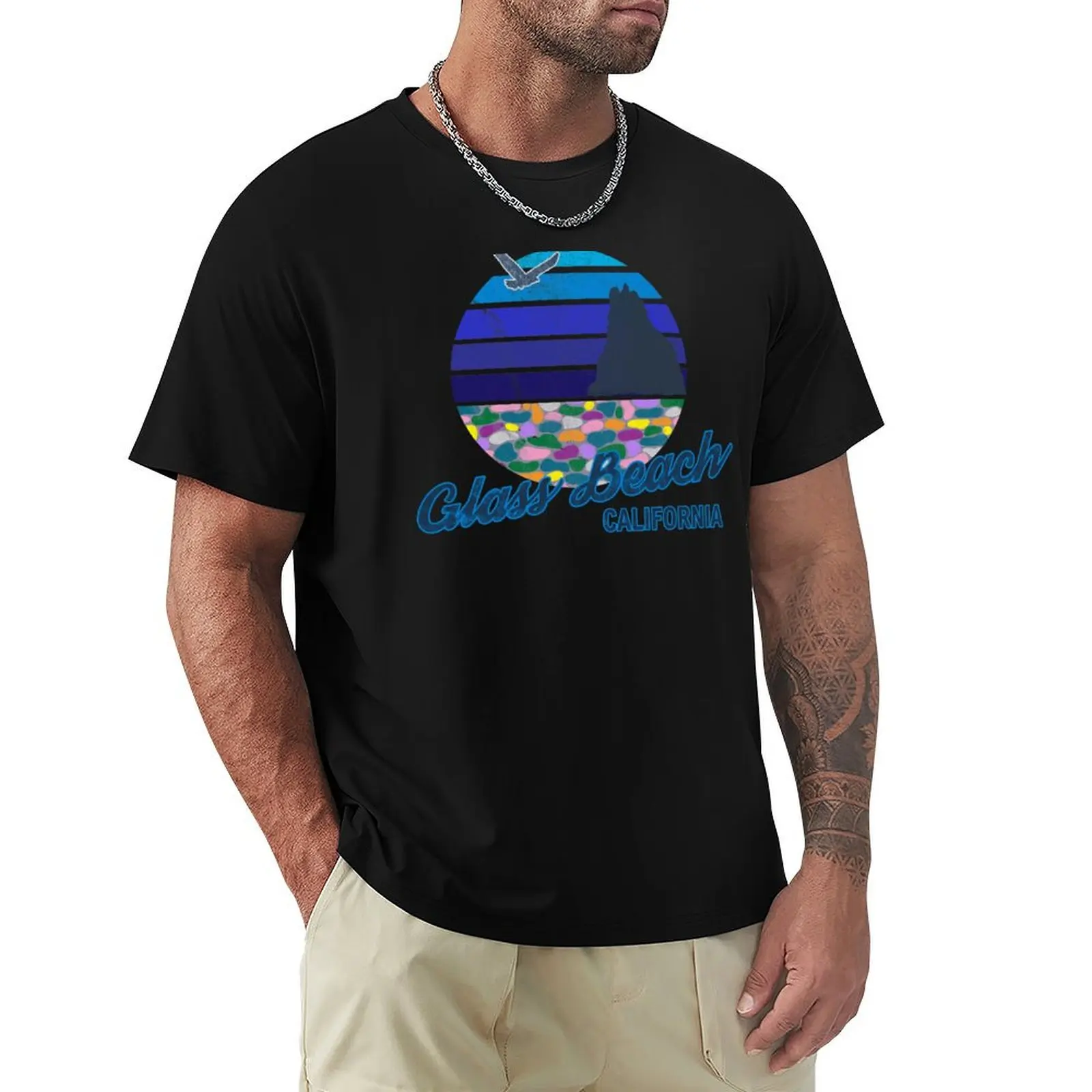 Glass Beach Fort Bragg California Beach Retro Surf T-Shirt Basic Comfort Fit T-Shirt for Men
Glass Beach Fort Bragg California Beach Retro Surf T-Shirt Basic Comfort Fit T-Shirt for Men