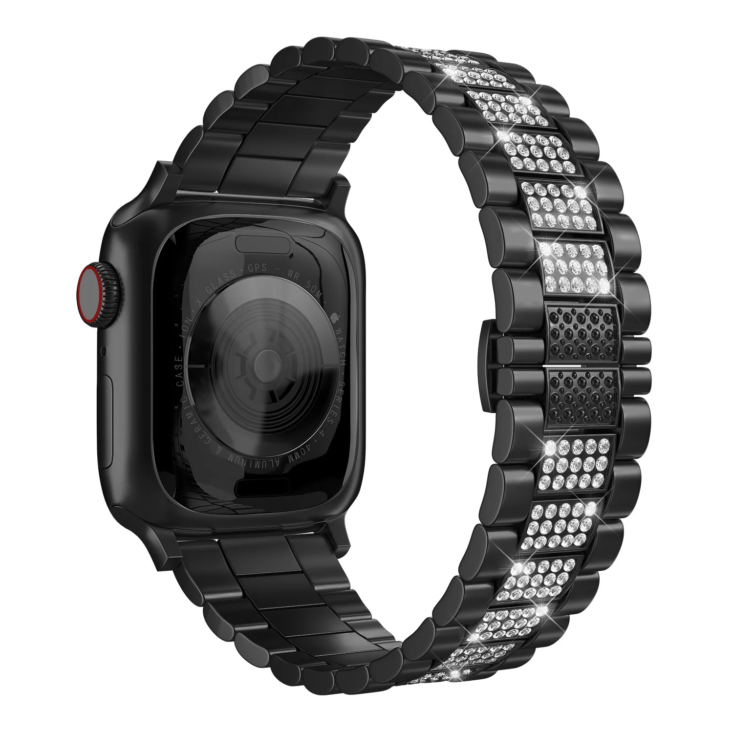 Metal strap Compatible with Apple watch 49mm 45mm 44mm 42mm 41mm 40mm Women diamond bracelet for iWatch Ultra 8 7 6 5 4 SE band
Metal strap Compatible with Apple watch 49mm 45mm 44mm 42mm 41mm 40mm Women diamond bracelet for iWatch Ultra 8 7 6 5 4 SE band