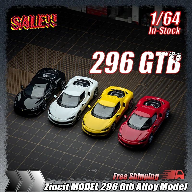 New In Stock Zincit 1:64 Scale 296 Gtb Alloy Diecast Sports Car Model Simulation Decoration For Car Collection Enthusiasts Gifts
New In Stock Zincit 1:64 Scale 296 Gtb Alloy Diecast Sports Car Model Simulation Decoration For Car Collection Enthusiasts Gifts