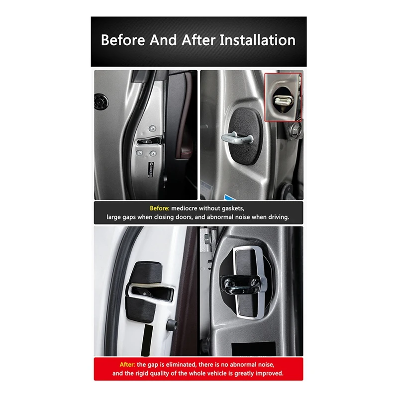 Car TRD Door Stabilizer Buckle For Honda Civic Accord CRV Odyssey HRV Door Lock Protector Latches Stopper Covers
Car TRD Door Stabilizer Buckle For Honda Civic Accord CRV Odyssey HRV Door Lock Protector Latches Stopper Covers