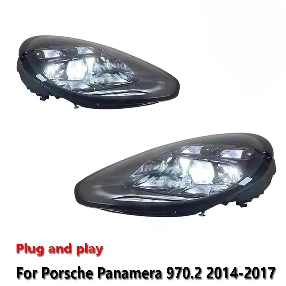 Car LED Headlight Assemblies For Porsche Panamera 970.2 2014-2017 DRL Brake Turn Signal Lamp Plug and Play
Car LED Headlight Assemblies For Porsche Panamera 970.2 2014-2017 DRL Brake Turn Signal Lamp Plug and Play